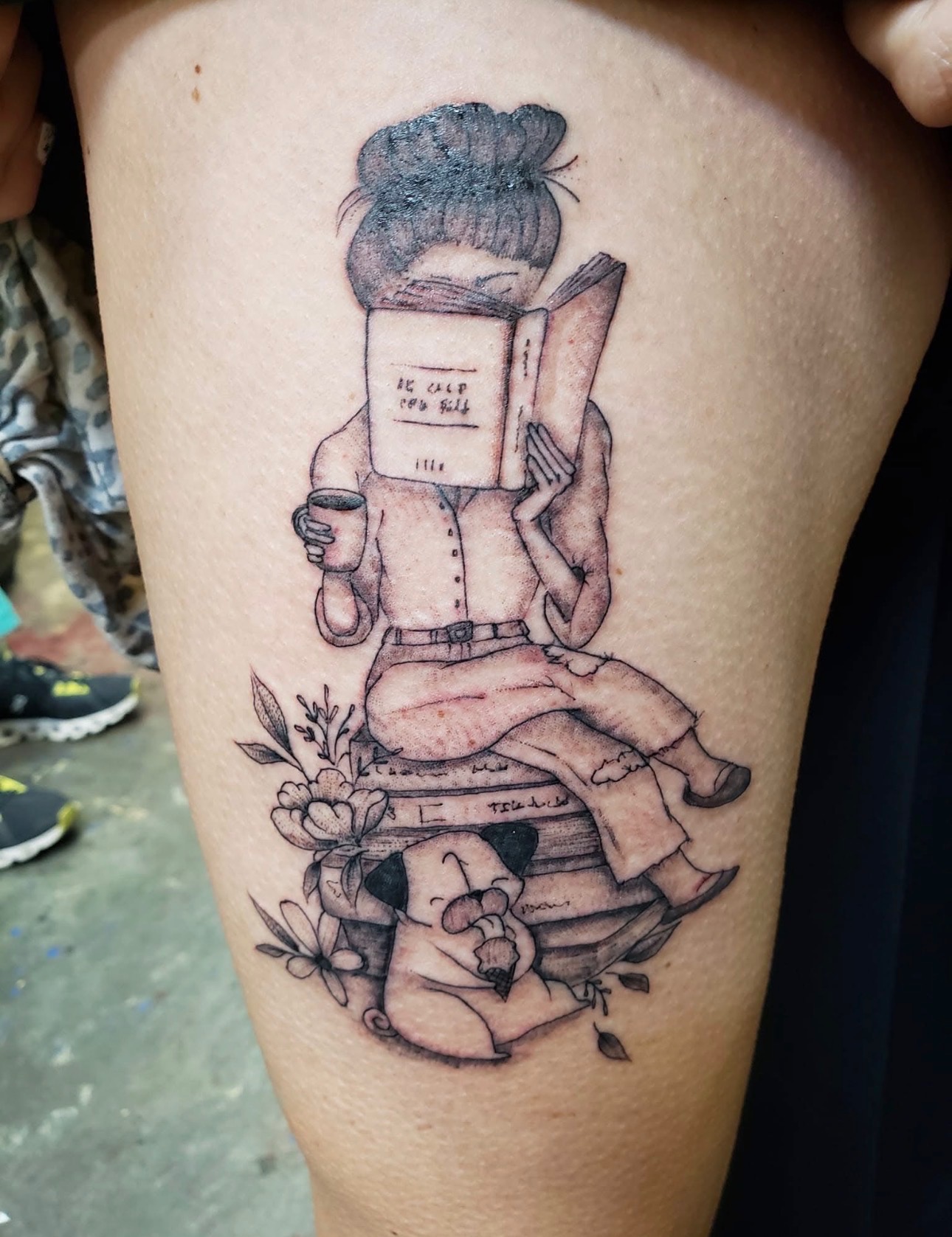 Nick — girl reading